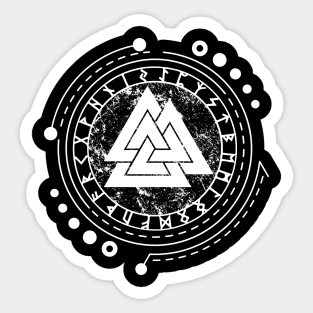 Valknut | Norse Pagan Symbol Sticker